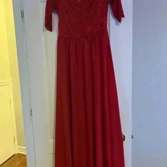 NEW lace prom, evening dress. Valentine day, cocktail , wedding, any occasion. - Picture 11 of 14